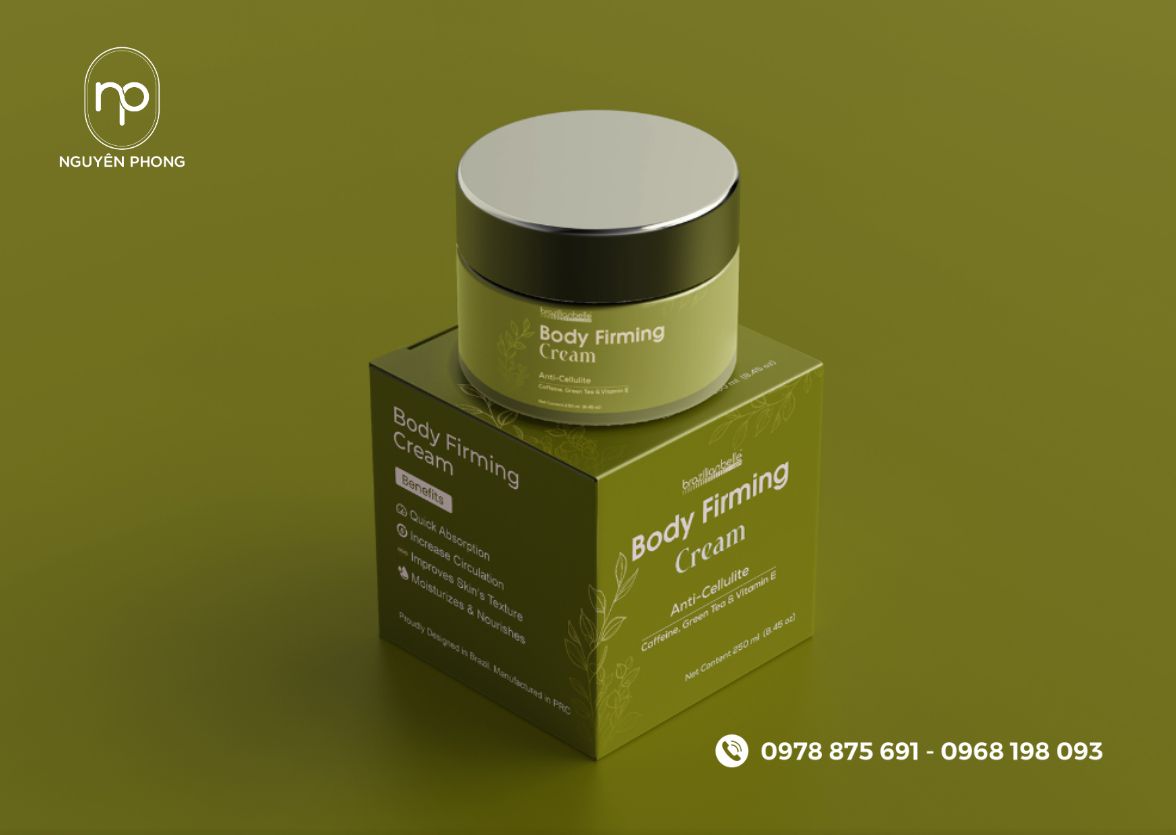 Mẫu hộp đựng kem body đẹp